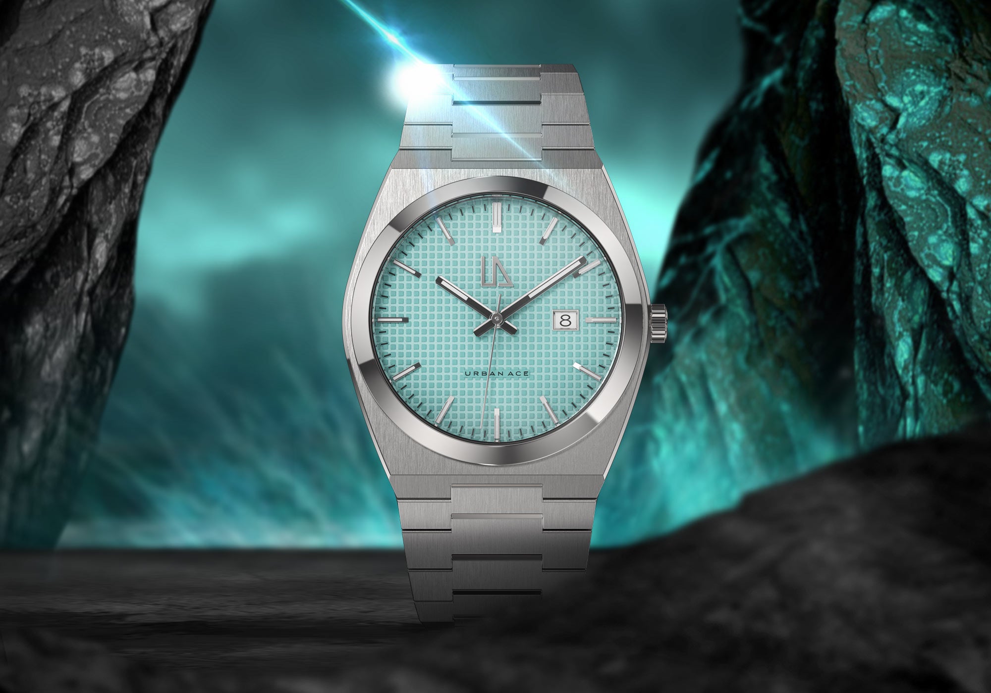 Azure Tiffany Blue horloge