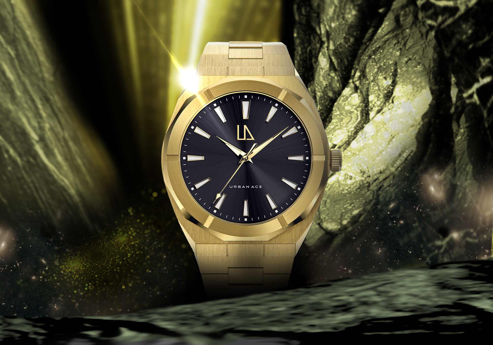 Maverick gold horloge