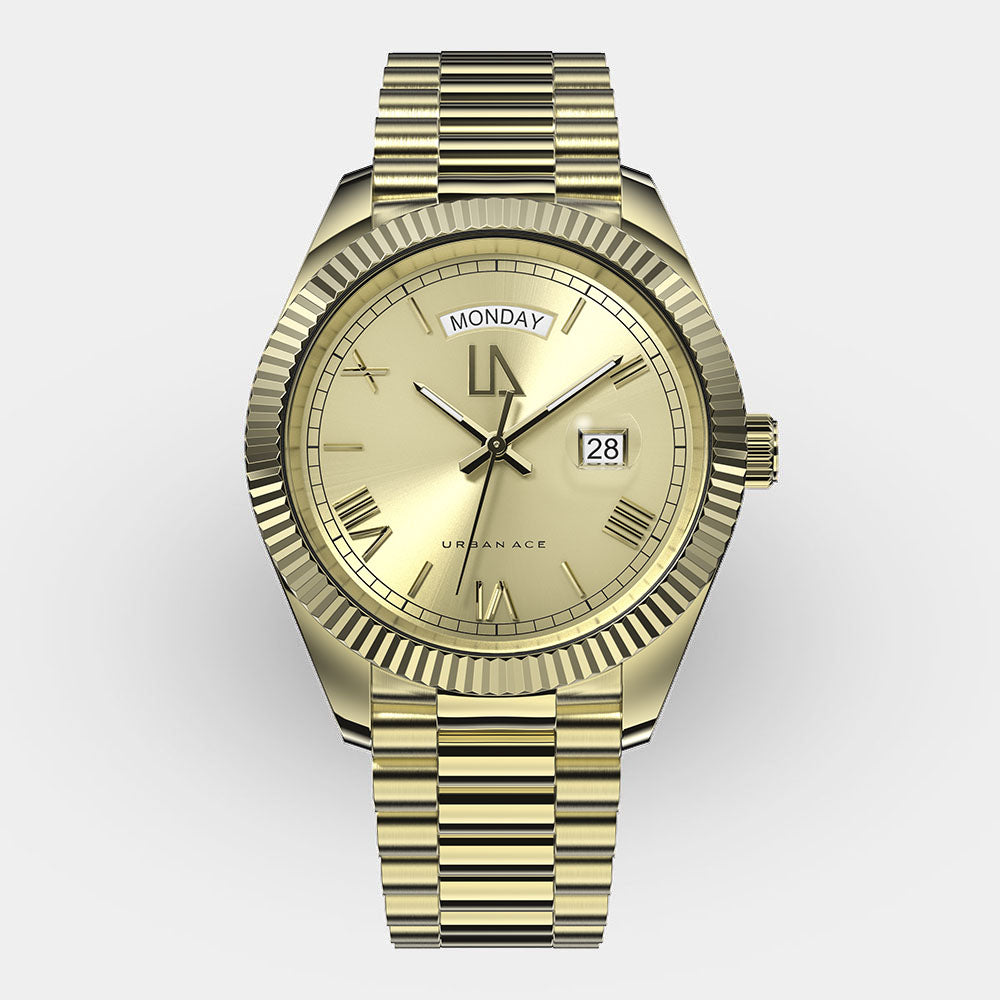 Zephyr gold horloge