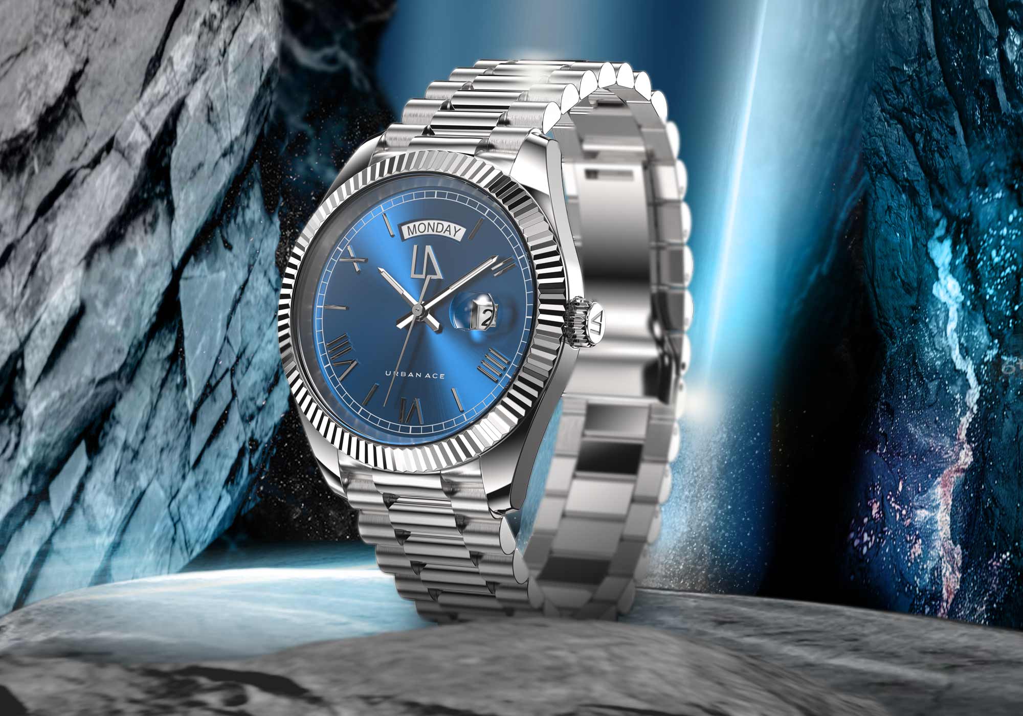 Zephyr Ocean Blue horloge