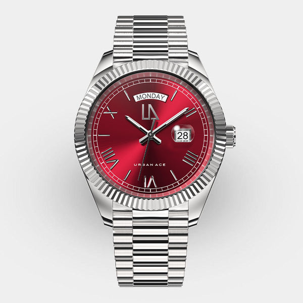 Zephyr cherry red horloge