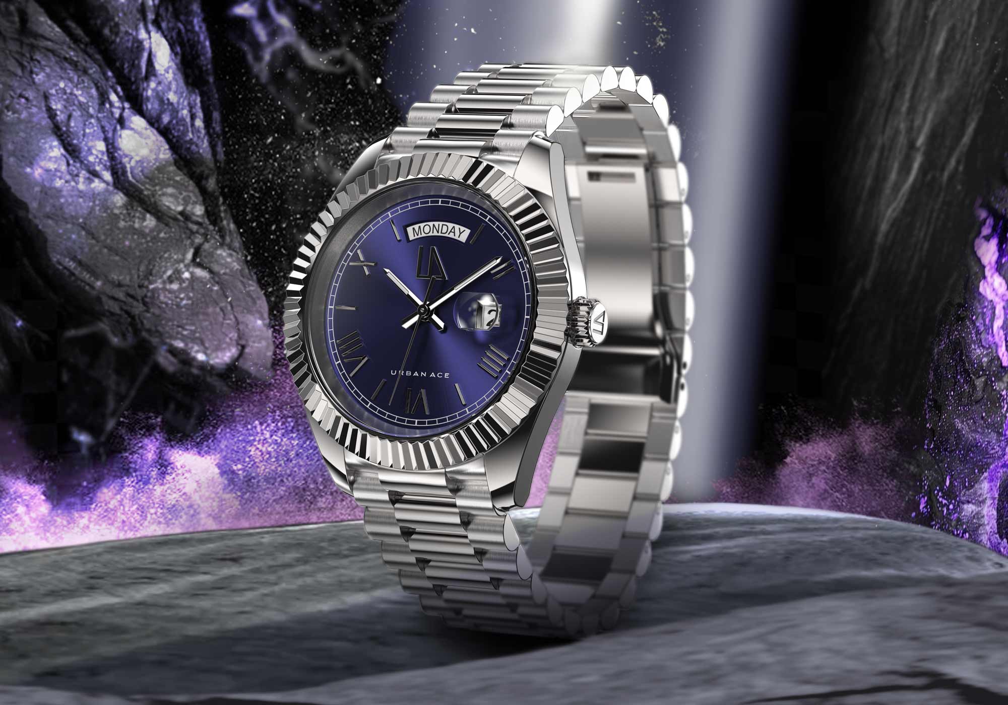 Zephyr Deep Blue horloge