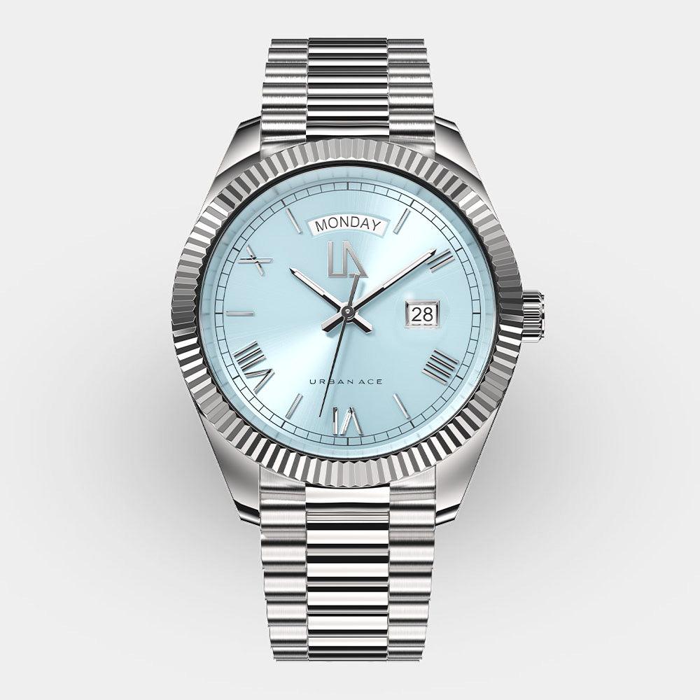 Horloge Zephyr Ice Blue front