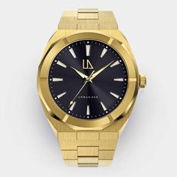 Stoer gouden mannen horloge