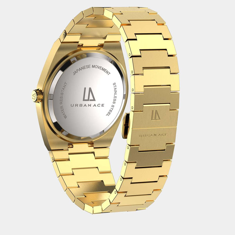 Horloge gouden achterkant