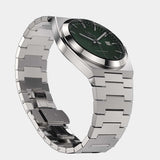 Groene wijzerplaat horloge