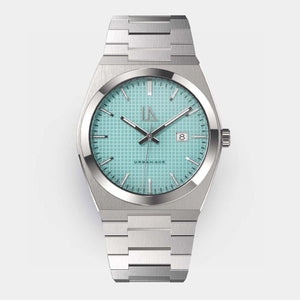 Azure plat mannen horloge