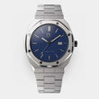 Horloge voorkant blauw